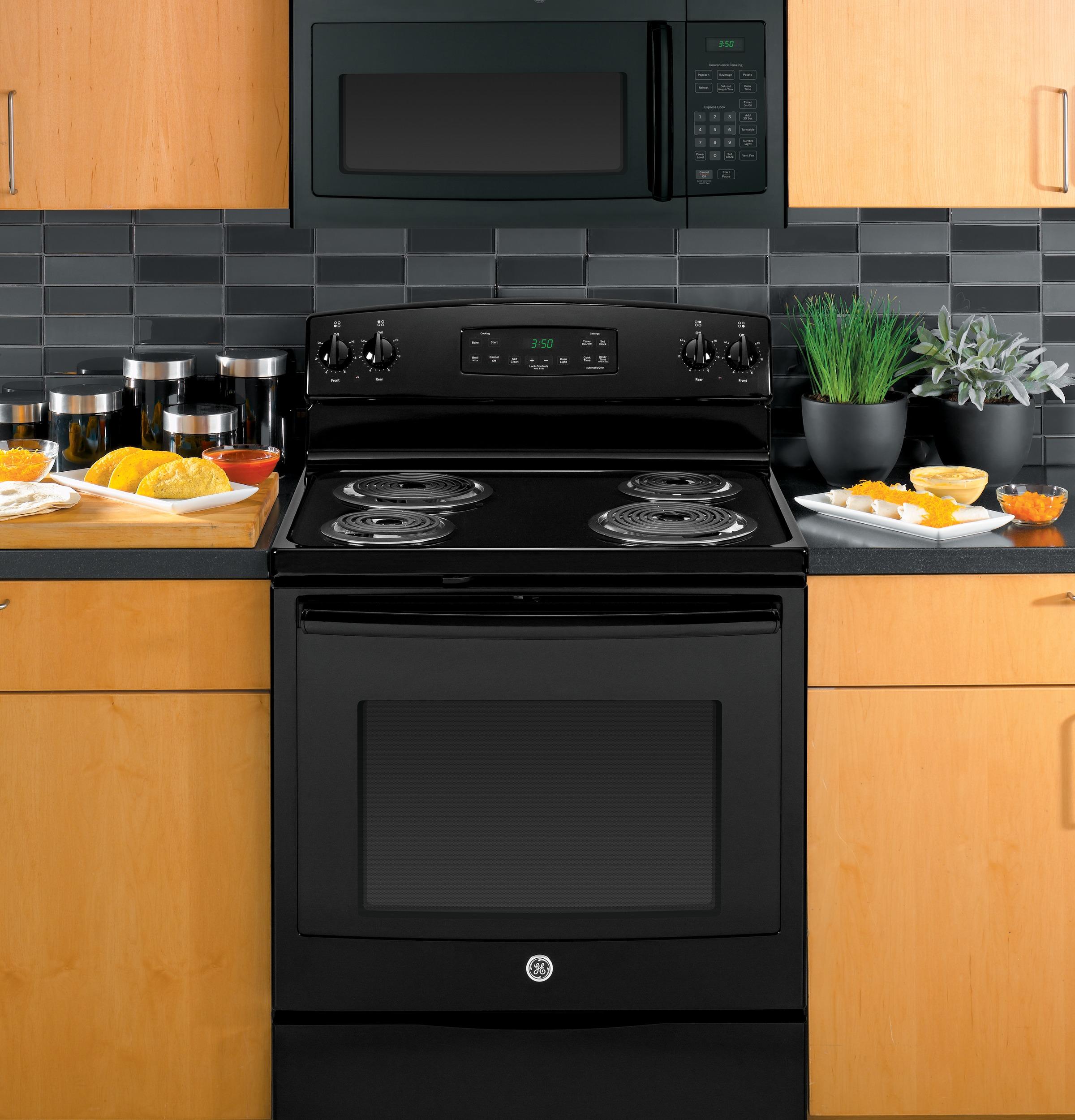 Over the sale stove microwave ge